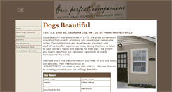 Desktop Screenshot of dogsbeautiful.com