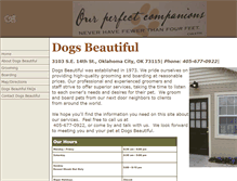 Tablet Screenshot of dogsbeautiful.com